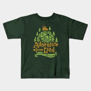 Adventureland Summer RPG camp Kids T-Shirt